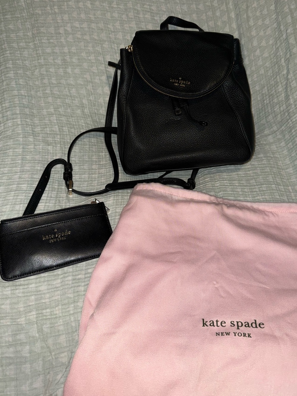 Like NEW Kate Spade Wallet and Backpack